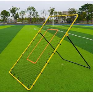 Adjustable Volleyball Rebounder Net Portable 7x4 ft Volleyball Bounce Back Training Equipment, 5 Rebound Angles Volley Ball Practice Net for Practicing Spiking Bumping, with Travel Bag & Work Gloves