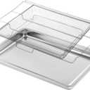 304 Stainless Steel FRIGPEREAFT Air Fryer Tray Replacement Parts for Frigidaire Gallery 30 Inch Electric Wall Oven Rack 25'' x 16.25'' Ready Cook Gas Range Air Fryer Basket FCFI3083AS Air Fry Rack