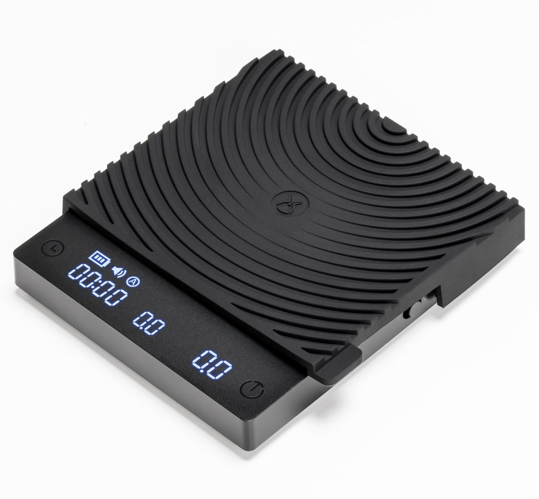TIMEMORE Basic Mini Coffee Scale, Multifunction Electronic Espresso Scale, Weigh Digital Drip Cone Scale with Timer, Ultra Thin and LightMini Digital Food Kitchen Scale for Baking, Cooking