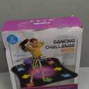 Flooyes Dance Mat Toys for 3-12 Year Old Kids, Electronic Dance Pad with Light-up 8-Button Wireless Bluetooth, Music Dance with 5 Game Modes, Birthday Toys Gifts for Girls