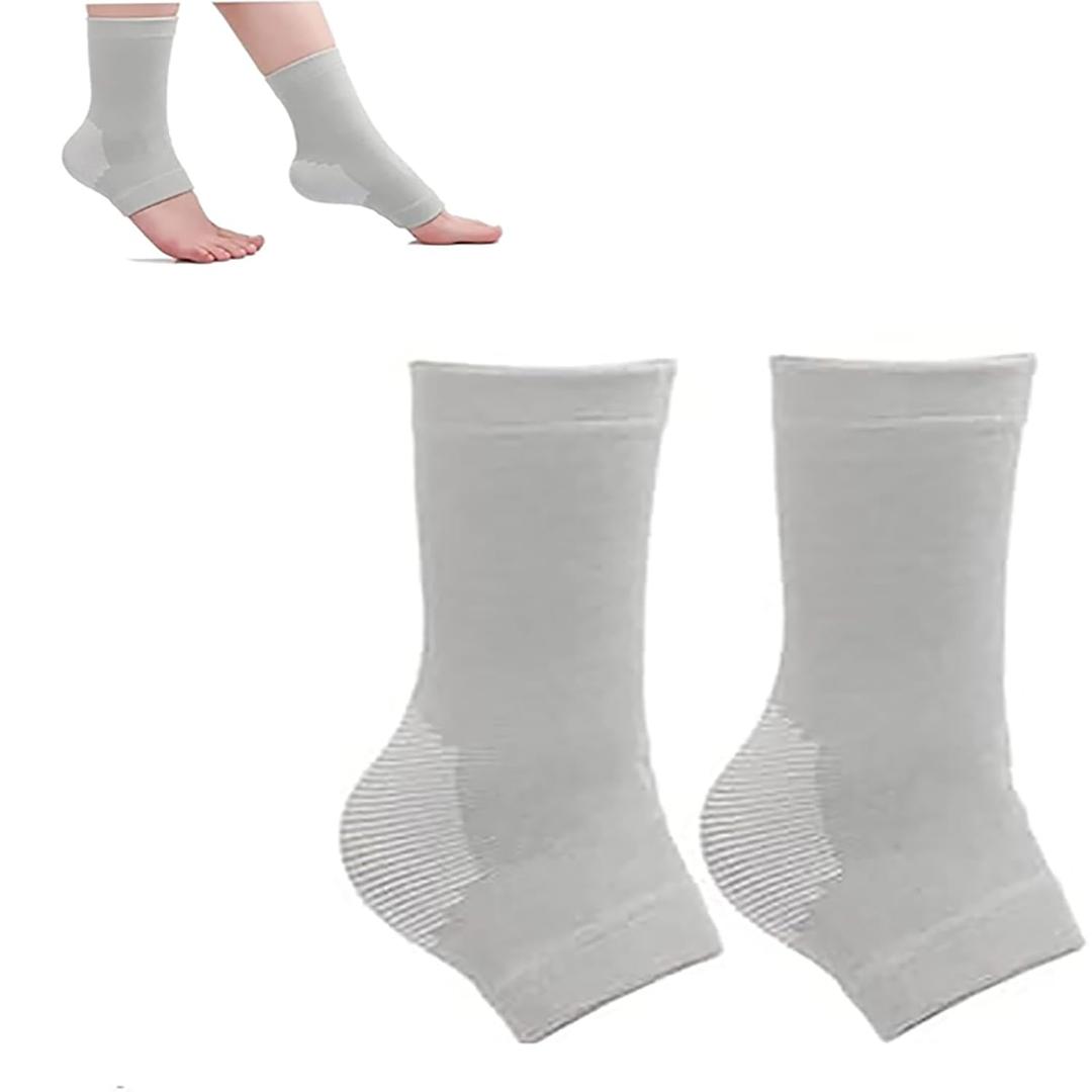 Ankle Protection Socks, Compression Foot Sleeves (XL:45-48, 1 pair)