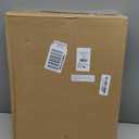 Juvale Coffee Table Tray - 15.7 x 11.8 x 3 in, Blue, Rustic Wood - Serving Tray with Interchangeable Gold & Silver Handles for Coffee Table Decor & Ottoman Use with 2 Coasters