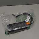 Hafuloky Tire Inflator Portable Air Compressor, 3X Faster Cordless Air Pump for Car Tires with LED Light, 150PSI Air Pump with Cigarette Lighter Plug for Car, Motorcycle, Bicycle, Ball(Black)