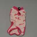 Cat Recovery Suit Female, Breathable Cat Onesie After Surgery Female for Abdominal Wounds or Skin Diseases, Surgery Recovery Suit Kitten Onesie After Spay Wear Anti Licking (Small, Pink Fox)