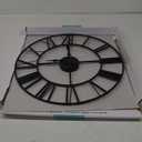 La Crosse Clock Co. 20-inch Metal Tower Wall Clock