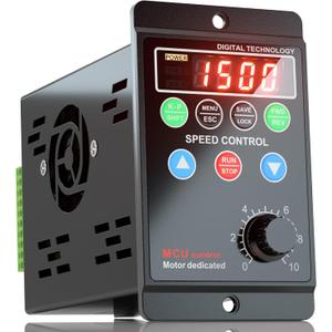Generic 750W 1HP VFD, AC 110-220V Variable Frequency Drive, Single Phase to 3 Phase Converter for Speed Control of Spindle Motor, Lathe Motor, HVAC System, CNC Machine, Milling Machine More