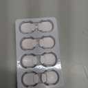 8Pack Cord Organizer [Dual Spring & Clasp] [Max Stability] Cable Clips, Chfeila Cord Holder, Desk Cable Management, Adhesive Wire Organizer for Home Office Desktop Nightstand Car Table Wall - White