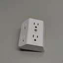 2 Pack Surge Protector Outlet, Outlet Splitter, Multi Plug Wall Outlet with 6 Wall Outlets, Outlet Adapter, Plug Extender, Outlet Extender for Home Office Dorm Room