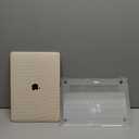 MacBook Case in Beige Woven Faux Leather