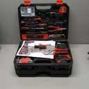 Kingtool 275 Piece Tool Kit 12 V Cordless Power Drill Driver