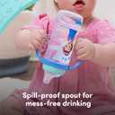 NUK Learner Cup, Ms. Rachel, 10 oz, 8+ Months, 2 pack Soft Spout, Easy-Grip Handles, BPA Free, Spill Proof Transition Sippy Cup