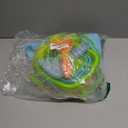 Xgunion Collapsible Beach Sand 3 Packs Foldable Buckets Set with Shovels & Mesh Bag Collapsible Beach Toys for Kids Summer (Yellow, Blue, Green, Pink, Medium)