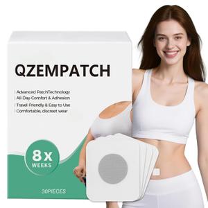 Rejuvacare Qzem Body Patch, Easy Daily Application, Comfortable & Discreet, Suitable for men, women, and all skin types, 1 Month Supply, Gentle & Effective(30Pcs)