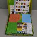 200PCS Magnetic Blocks - Magnetic Building Blocks, Magnet Cubes Game, Stacking Forest Set, STEM Montessori Sensory Stacking Toys for Kids Boys and Girls Ages 3+ Christmas Birthday Gifts