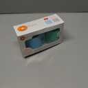 PopYum Silicone Training Cup 2-Pack for Baby and Toddler, handles, BPA Free, self feeding training, tumbler (sky blue and mint green)