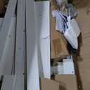 YITAHOME Farmhouse TV Stand with Power Outlet, LED Light Entertainment Center for 65 Inch TVs, TV Cabinet with Storage, Rustic Media Console for Living Room, 59" Black