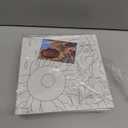 Teling 12 Pcs Pre Drawn Stretched Canvas Kit for Adults Painting Pre Printed Canvas Outline for DIY Painting Party Favor,6 x 6 x 0.6 Inches(Landscape)