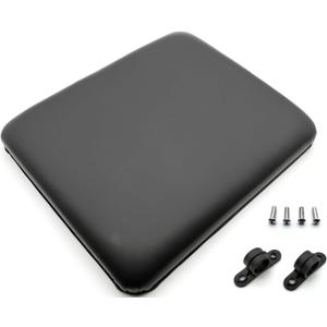Rollator seat Cushion,Rollator pad,Rollator Walker Replacement Seat, Padded Seat with Stand, with Storage Bag,W/Hardware, 14.2" * 11.8". Universal Replacement Rollators Parts. (1Ea Black)