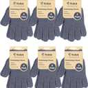 Yiclick 12Pcs Heavy Exfoliating Gloves, Body Scrub Glove For Shower Bath, Body Scrub Exfoliator, Exfoliating Body Scrubber for Bath Shower Exfoliation, Exfoliate Sponge Loofah Washcloth Mitt Men Women (Grey)
