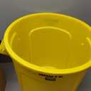 Rubbermaid Commercial Products Brute Trash Can, Yellow, 10-Gallon