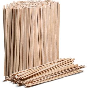 1000 Wooden Coffee Stirrer by Prestee - Disposable 5.5 inches Long Wooden Stir Sticks for Coffee and Cocktails - Smooth, Splinter-Free Beverage Mixers - Ideal for Cafe, Bars and Drink Stations