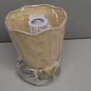 Gold Small Bedside Table Lamp Touche Control 3-Way Dimmable Brass Mini Table Lamps for Nightstand, Rattan Shade Small Table Lamps for Small Spaces for Kitchen Counter, Bookshelf, Bedroom