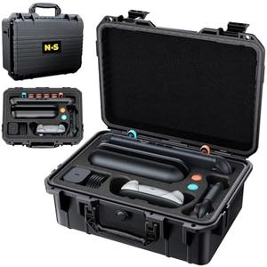 Auarte [Super Hard] Carrying Case for Nintendo Switch 2 / OLED/Switch 1, All in One Professional Waterproof Travel Storage Bag for Switch 2 Console, Pro Controller & Accessories