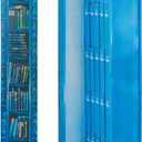 Mini Book Ornament Advent Calendar 2025 Book Lover Advent Calendars with 24 book gift,Christmas Books Countdown Calendar for Books Lovers, Holiday Decorations (Blue)