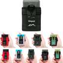 Pocket Picnic Blanket for 1-2 Persons, 43.3x55.12(2.54oz) Super Light Sand Free Beach Blanket, SandProof Waterproof Foldable Beach Mat, Picnic Mat for Outdoor Hiking Camping Travel(Gray) (A Grey (Black Pack))