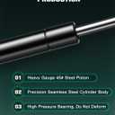 SX140P15 14 inch 15Lbs Gas Strut, 67N Gas Shocks Lift Support for Leer Camper Shell Pickup Truck Cap Canopy Topper Rear Window Tool Box Lid, Set of 2