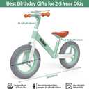 welspo Baby Balance Bikes for 1 Year Old Boys Girls 12-24 Months Kids Toddler First Bicycle Infant Walker Children No Pedal 3 Wheels Mini Bike Riding Toys