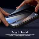 Oterkin 2 Pack Samsung Galaxy S26 Privacy Screen Protector | Fingerprint Unlock Support, Anti Spy 9H Tempered Glass, Full Coverage, Case Friendly, Easy Install, Anti-Scratch