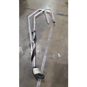 2 Bend Rails, Size 81" Inches, Color Grey