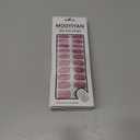 10 x Gloss Nail Strips|Uv Free|22 Pcs,Gel Nail Stickers|Long Lasting Two Weeks and Easy to Apply&Remove|Powder Blue Spot