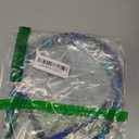 Chew Necklaces for Sensory Kids and Adults, Chewy Necklace Sensory Toys for Nail Biting, Silicone Necklace for Autism, ADHD, SPD, Fidget Oral Chew Toys for Boys and Girls (Tie-dye Blue Green)