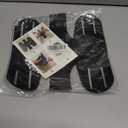 Pen Holder for Desk Pencil Organizer Cute Cup Holders Aesthetic (Black, 3.94" x3.15" x3.15")