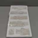 6 Pcs Clear Resin Christmas Nativity Scene Figure Set 7.25 Inch Christmas Scenario Interior Decoration, Small Figure Nativity Scene, Can Be Used as Home Desktop Decor Stand Religious Gift