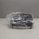 SNTD Dish Drying Rack, Expandable Dish Rack for Kitchen Counter, Stainless Steel Dish Drainer with Drainboard Set and Utensil Holder (Black)