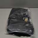 Garage Screen Doors for 1 Car Garage, 8x7Ft Magnetic Closure Heavy Duty Weighted Bottom Screen Self Sealing Fiberglass Mesh Anti Annoying Animals Retractable Net-Easy Assembly & Pass-Through (Black)