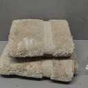2Pc Bathroom towel, Brown 