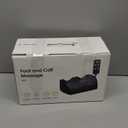 XIAOTONG Foot and Calf Massager with Heating, Shiatsu Foot Machine with Massage Rollers, Deep Tissue Massager for Pain Relief, Remote Control with Cord, Gifts for Men and WomenCorded Version