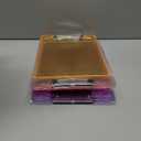 Dynta Plastic Clipboards A4/Letter Size 8.5x11 Clear Colored Clip Boards Hanging Hard Board for Outdoors Indoors Painting Note-Taking Writing Pads Document Storage 6 Pack