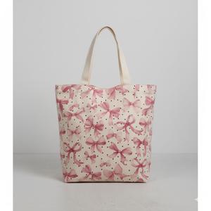 ANATTASOUL Canvas Tote Bag Reusable Cotton Bag for Women, Large 14.96"x 15.74" Cloth Shoulder Bags with Zipper Pockets