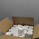 Hortsun 20 Pcs Mini Lantern Centerpiece LED Candles Wedding Decorative for Table Battery Powered Hanging Tealight for Wedding Ramadan Diwali Home Decor(White)
