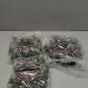 Lyrow 12 Pcs Christmas Candle Rings Wreath Xmas Kitchen Cabinet Mini Wreath Artificial Berries Snowy Pine Candle Ring Holder for Christmas Chandelier Home Table Centerpiece Indoor Decor