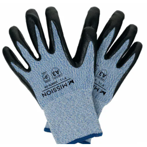 Mission Cool-Tech Work Gloves- Blue