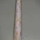 White and Yellow Marble Contact Paper Glossy Peel and Stick Wallpaper Countertop Furniture Waterpoof Self Adhesive Removable Wall Paper Kitchen Livingroom Bathroom Cabinet 23.6"x480"
