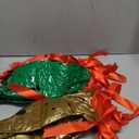 Jetec 12 Pcs 9 Inch Christmas Inflatable Jingle Bells Ornaments Blow up Ball with Bow Christmas Inflatable Decorations Xmas Balloon for Yard Garden Porch