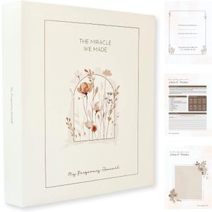 Pregnancy Journal for Moms-to-be: A Keepsake Memory Book and Tracker for Expecting Women, Organized Diary and Album to Record Baby and Moms Journey, Growing Milestones, and First Moments, 118 Pages