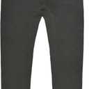 Southpole Boys Twill Jogger Pants in Basic Stretch Twill Fabric (Gray, S)
